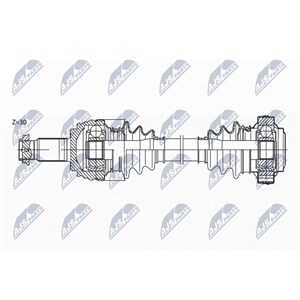 Drivaxel, Bakaxel höger, Bakaxel vänster, bmw 5 [e60], 33217521130, 33217527321, 33217529216, 33217532265