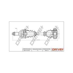 Drivaxel, Bakaxel vänster, bmw, 33217561789