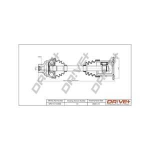 Drivaxel, framaxel höger, framaxel vänster, audi a4 allroad b8, a4 b8, a4 b8 avant, a5, a5 cabriolet, a5 sportback, 8K0407271D,