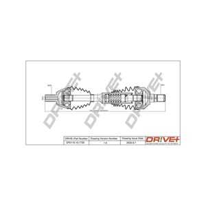 Drivaxel, framaxel höger, framaxel vänster, volvo xc60 suv i, xc60 van i, 30783068, 31325573, 31367536, 36001813, 36002544, 360