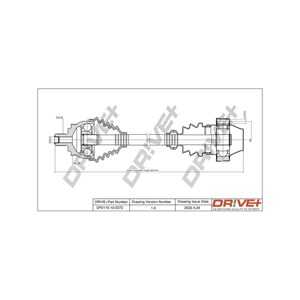 Drivaxel, framaxel höger, framaxel vänster, ford galaxy i, seat alhambra, alhambra van, vw sharan, sharan van, 1125046, 1449540