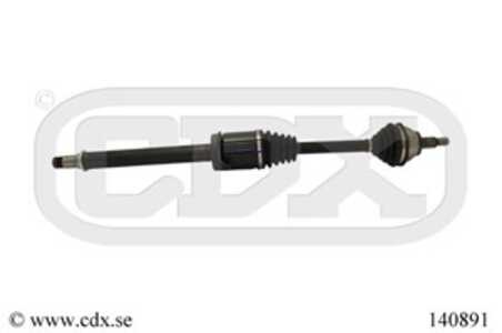 Drivaxel, framaxel höger, mercedes-benz a-klass [w169], b-klass sports tourer [w245], 1693701272, 1693702872, 1693704672, 16937