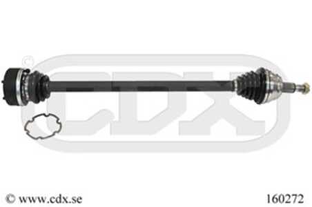 Drivaxel, framaxel höger, audi,seat,skoda,vw, 1J0407272