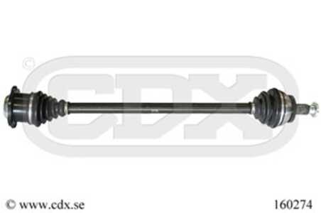 Drivaxel, framaxel höger, seat,skoda,vw, 6Q0407272BK