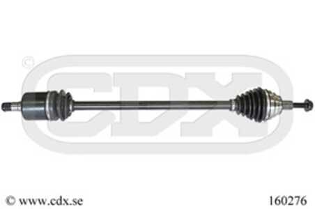 Drivaxel, framaxel höger, audi,seat,skoda,vw, 1K0407272FS, 1K0407452QX