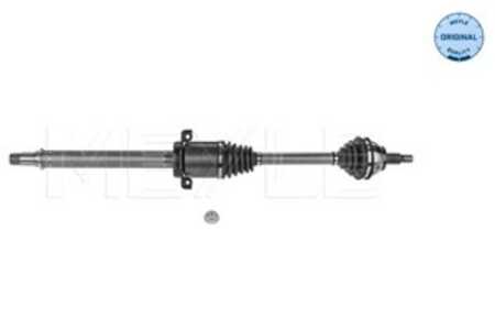 Drivaxel, framaxel höger, mercedes-benz a-klass [w169], b-klass sports tourer [w245], 169 370 12 72, 169 370 28 72, 169 370 46 