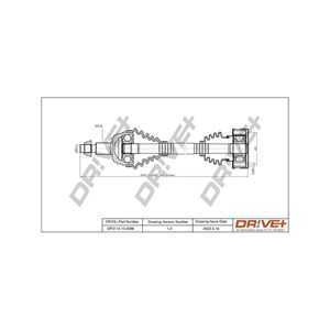 Drivaxel, framaxel höger, audi,seat,skoda,vw, 1J0407272AB, 1J0407272BL, 1J0407272BM, 1J0407272DA, 1J0407272M, 1J0407452AV, 1J04