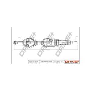 Drivaxel, framaxel höger, ford tourneo connect, transit connect, 1328363, 1383754, 1451464, 1477381, 1501262, 2T14-3B436-CA, 2T