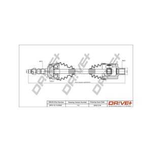 Drivaxel, framaxel höger, opel meriva a minibus,  minivan, vauxhall meriva a, 13159534, 374525