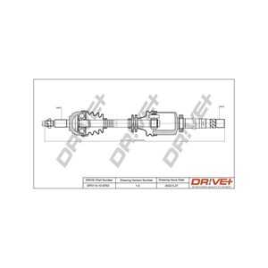 Drivaxel, framaxel höger, renault grand scénic ii, megane ii, megane coupé-cabriolet ii, megane kombi ii, megane sedan ii, scén