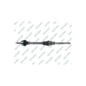 Drivaxel, framaxel höger, citroën c3 iii, c3 van iii, c4 cactus, ds3, ds3 cabriolet, ds ds 3, peugeot 208 i, 9686025480, 980104