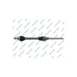 Drivaxel, framaxel höger, citroën c3 aircross ii, c3 aircross van ii, opel crossland / crossland x, 3642358, 95524999, 98088007