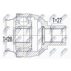 Drivaxel, framaxel höger, mercedes-benz, A2463302601