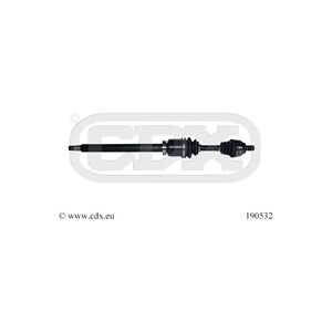 Drivaxel, framaxel höger, volvo c30, c70 cabriolet ii, s40 ii, v50, 36000449, 36000548, 36000559, 36000560