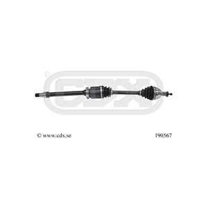 Drivaxel, framaxel höger, volvo c30, s40 ii, v50, 36002144