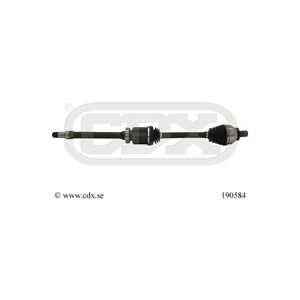 Drivaxel, framaxel höger, volvo s60 ii, s80 ii, v60 i, v60 skåp / kombi i, v70 iii, 30787818, 31259788, 36001076, 36002894