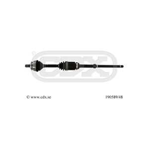 Drivaxel, framaxel höger, volvo s60 i, s80 i, v70 ii, 36000531, 8252047