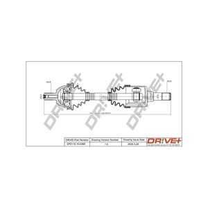 Drivaxel, framaxel vänster, ford c-max, focus ii, focus c-max, focus sedan ii, focus skåp / kombi ii, focus turnier ii, 1223785