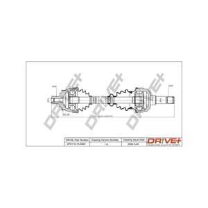 Drivaxel, framaxel vänster, ford galaxy i, galaxy mk van i, vw sharan, 1016692, 1097321, 1132497, 7M0407271F, 95VW3B437FA, 95VW