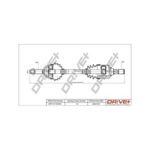 Drivaxel, framaxel vänster, nissan micra iii, note, 39101BC600, 39101BH00A