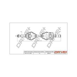 Drivaxel, framaxel vänster, ford, 1774279, 1841533, BK213B437AA, BK213B437AB, RMBK213B437A1B