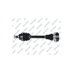 Drivaxel, framaxel vänster, skoda fabia ii, fabia combi ii, roomster, 6Q0407271DS, 6R0407763K