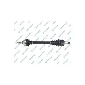 Drivaxel, framaxel vänster, citroën c4 cactus, c4 cactus van, 1611524380, 9677477080