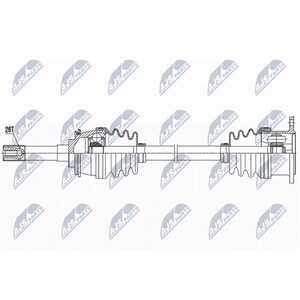 Drivaxel, framaxel vänster, suzuki grand vitara i, grand vitara terrängbil öppen i, 44102-54J00