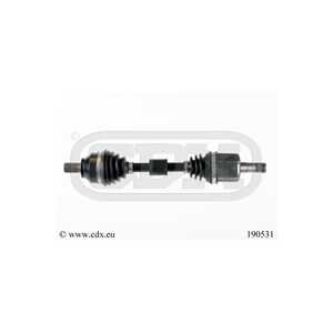 Drivaxel, framaxel vänster, volvo c30, c70 cabriolet ii, s40 ii, v50, 36000439, 36000550, 36000558, 8603819