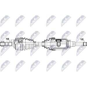 Drivaxel, framaxel vänster, chevrolet cruze, cruze halvkombi, cruze station wagon, 13343404, 13386323