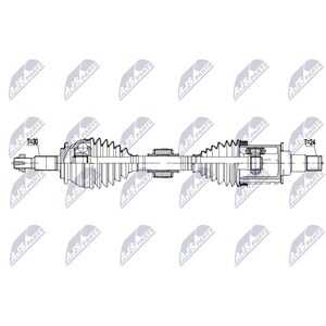 Drivaxel, framaxel vänster, toyota camry, rav 4 v, rav 4 van v, 43420-33340