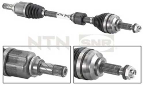 Drivaxel Renault Clio Iv (bh_), Fram, Framaxel, framaxel vänster, renault clio iv, 391012838R, 391018662R