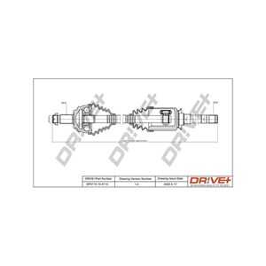 Drivaxel Bmw X5 (e53), framaxel höger, bmw x5 [e53], 31607505006, 31607561342, 31607565314