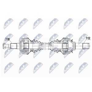 Drivaxel Porsche Panamera (970), Bakaxel höger, Bakaxel vänster, porsche panamera, 97033202400, 97033202401, 97033202402