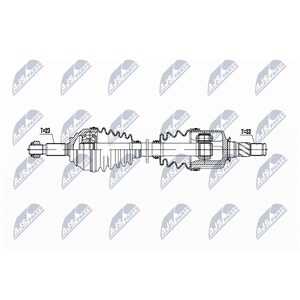 Drivaxel Renault Zoe (bfm_), framaxel vänster, renault zoe, 391018882R