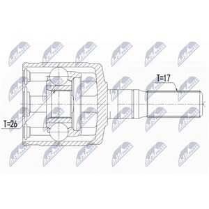 Drivknut, Framaxel, framaxel höger, framaxel vänster, isuzu d-max ii, d-max flak/chassi ii, 8-98147-245-1, 8-98147-245-2