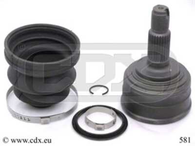 Drivknut, På hjulsidan, honda civic hatchback v, civic sedan v, crx iii, 44010SR3040, 44305SR3020HS