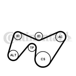 Drivremsats, ford mondeo iii, mondeo sedan iii, mondeo turnier iii, 2110301, ME1S7Q6D361AA