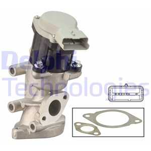 EGR-Ventil, Höger, land rover discovery iii, discovery iv, discovery van iii, range rover sport i, LR004534, LR006989, LR009810