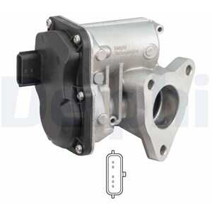 EGR-Ventil, Nedre, Upptill, infiniti,nissan, 1471000Q0W, 1471000Q0Z, 1471000Q1D, 1471000Q1F