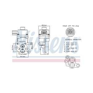 EGR-Ventil, seat leon, toledo ii, vw bora i, bora variant, golf iv, golf variant iv, lupo i, polo, 036131503D