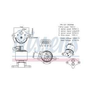 EGR-Ventil, opel vectra b, vectra b halvkombi, vectra b kombi, vauxhall vectra, 17096243, 5851009, 851759, 93169068