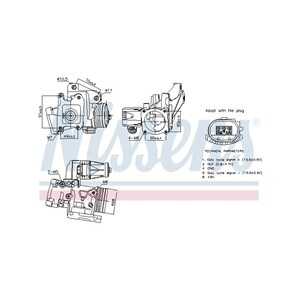 EGR-Ventil, volvo, 30774578, 36000998, 36050571