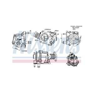 EGR-Ventil, citroën,fiat,iveco,peugeot, 162642, 504105569, 504121701