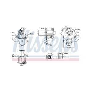 Egr-ventil, dacia,nissan,renault, 1471000Q0D, 1471000Q0K, 8200836385, 8200846454