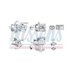 Egr-ventil, audi,porsche,vw, 059131501C, 059131501D, 059131501H, 059131503H, 95511105100, 95511105101