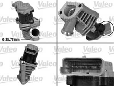 EGR-Ventil, citroën c5 i, c5 break i, peugeot 406, 406 break, 1628WR, 1628-WR