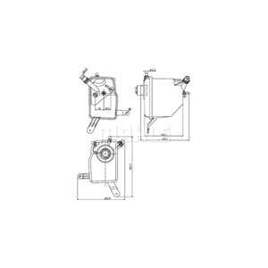Expansionskärl, kylvätska, bmw 5 [e60], 5 touring [e61], 6 [e63], 6 cabriolet [e64], 17 13 7 519 219, 17 13 7 542 986, 7 519 21