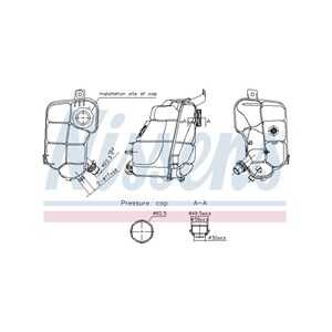 Expansionskärl, kylvätska, ford mondeo iv, mondeo sedan iv, mondeo turnier iv, mondeo van iv, s-max, s-max van, 1377556, 138638