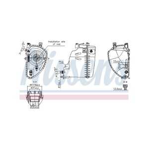 Expansionskärl, kylvätska, bmw 5 [g30, f90], 5 touring [g31], 5 touring van [g31], 6 gran turismo [g32], 7 [g11, g12], 17139846